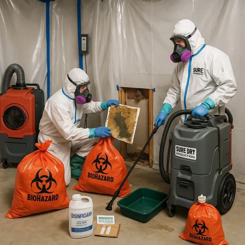 Contaminated Water Handling Protocols process in Scotland Neck, NC