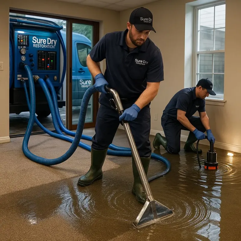 Water Extraction and Removal process in Scotland Neck, NC